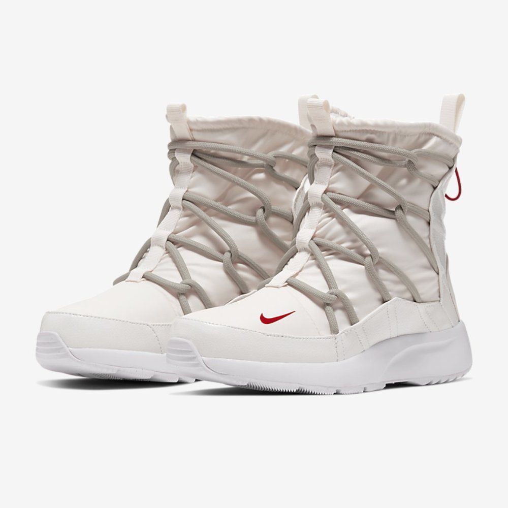 Nike Tanjun High Rise Women's Boot Sneaker Hiking Limited White AO0355-005 - Picture 4 of 14